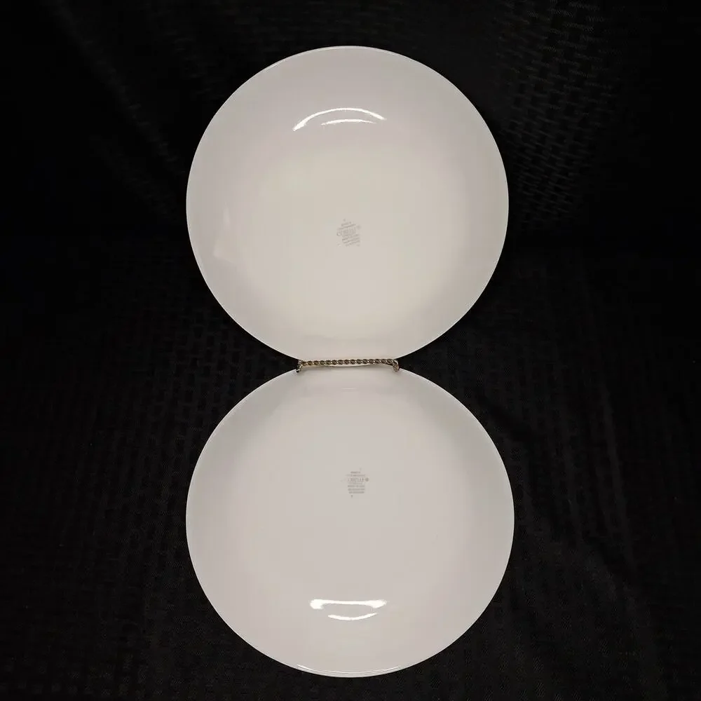 Vintage Corning Corelle WINTER FROST WHITE 6 pc Dinnerware Set